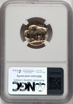 1936 5C Type One Satin Proof Buffalo Nickel NGC PR66+