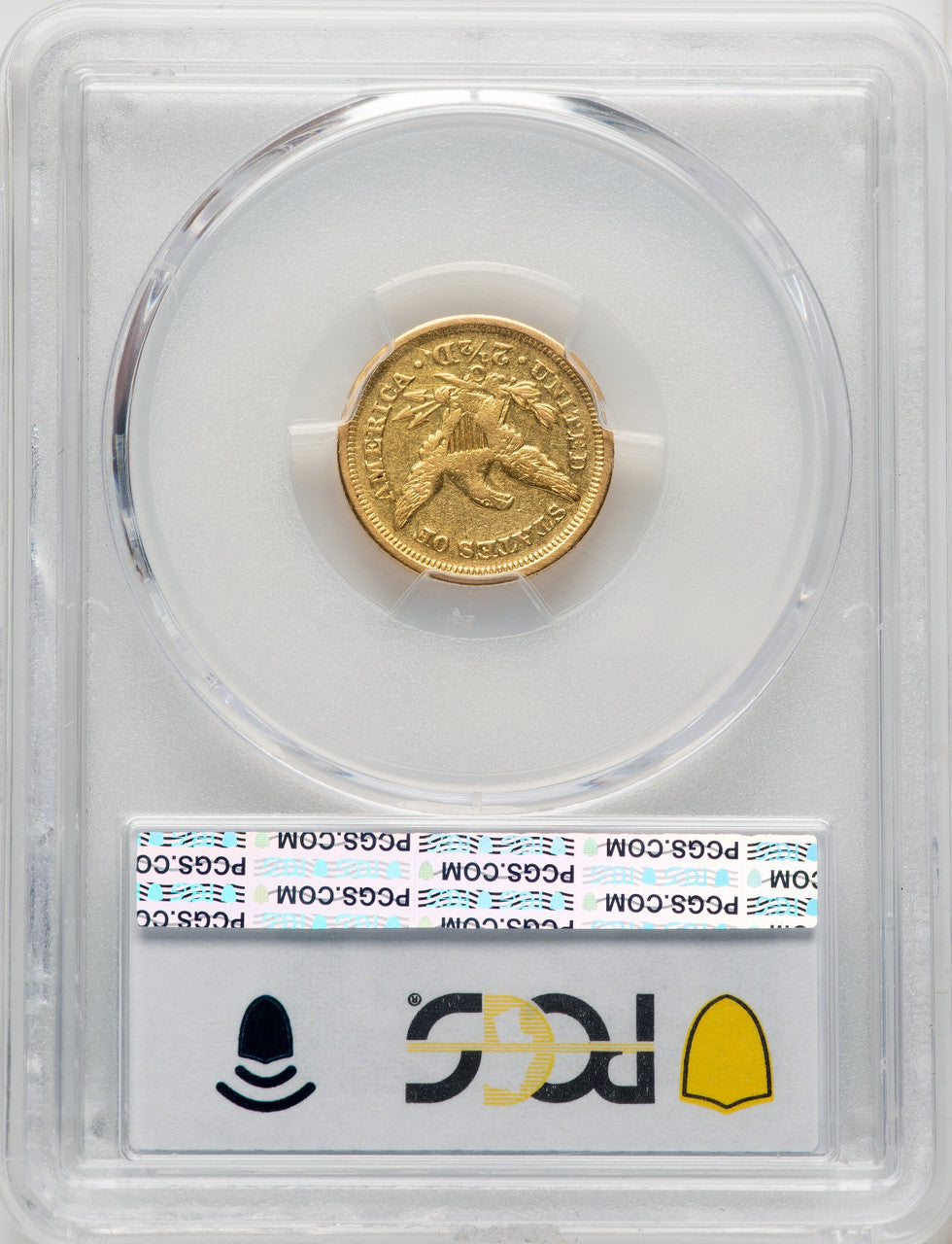 1847-O $2.50 Liberty Quarter Eagle PCGS VF30