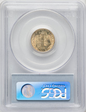 1918-S 10C Mercury Dime PCGS MS65