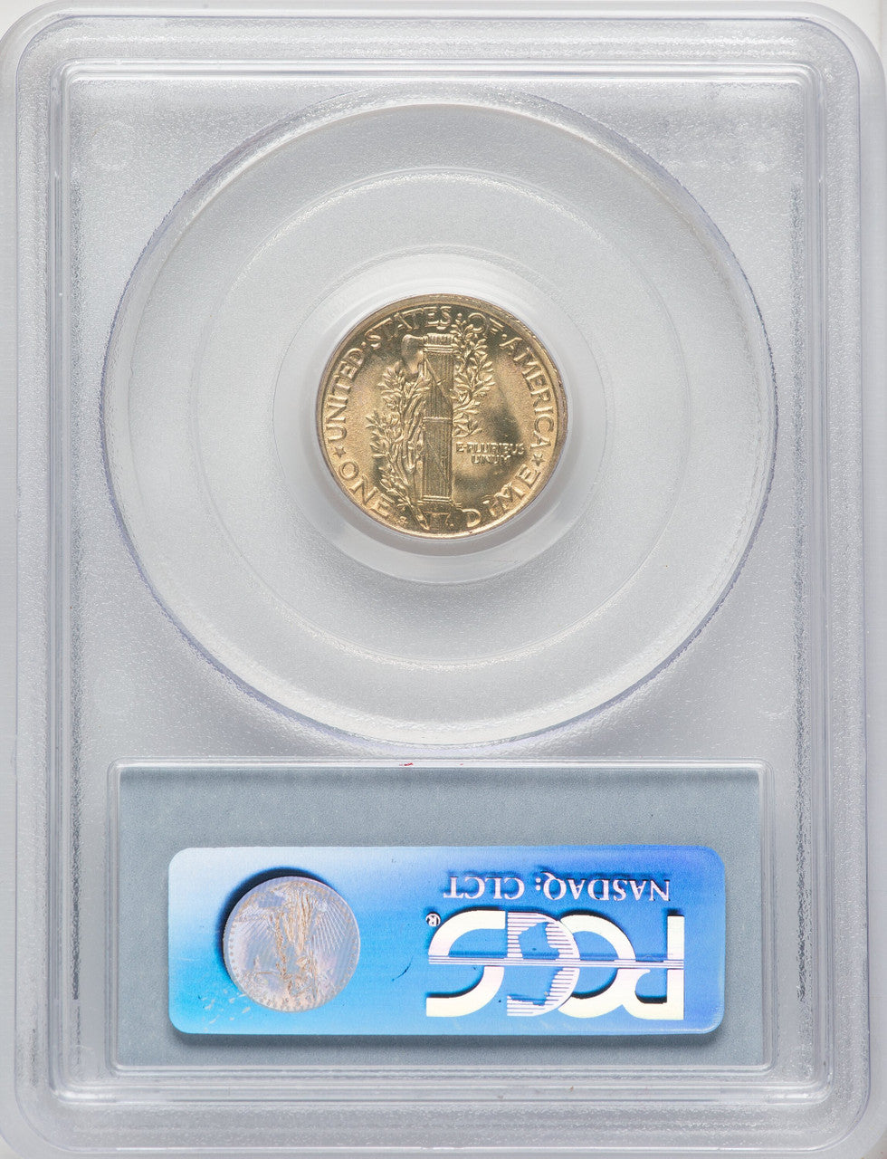 1918-S 10C Mercury Dime PCGS MS65