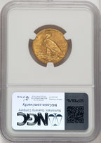 1915 $5 Indian Half Eagle NGC MS63 (772838001)