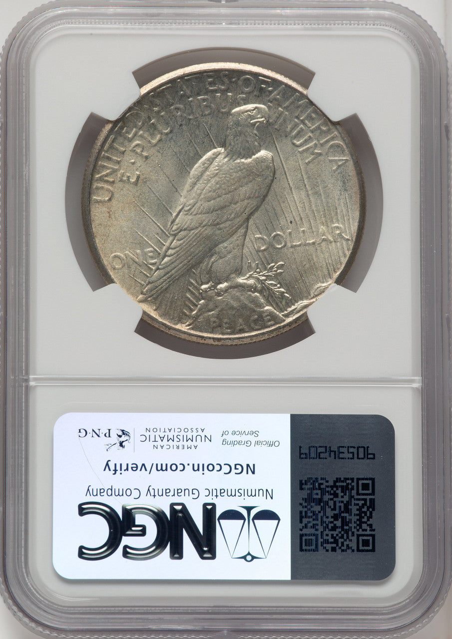 1927 Peace Dollar NGC MS64+