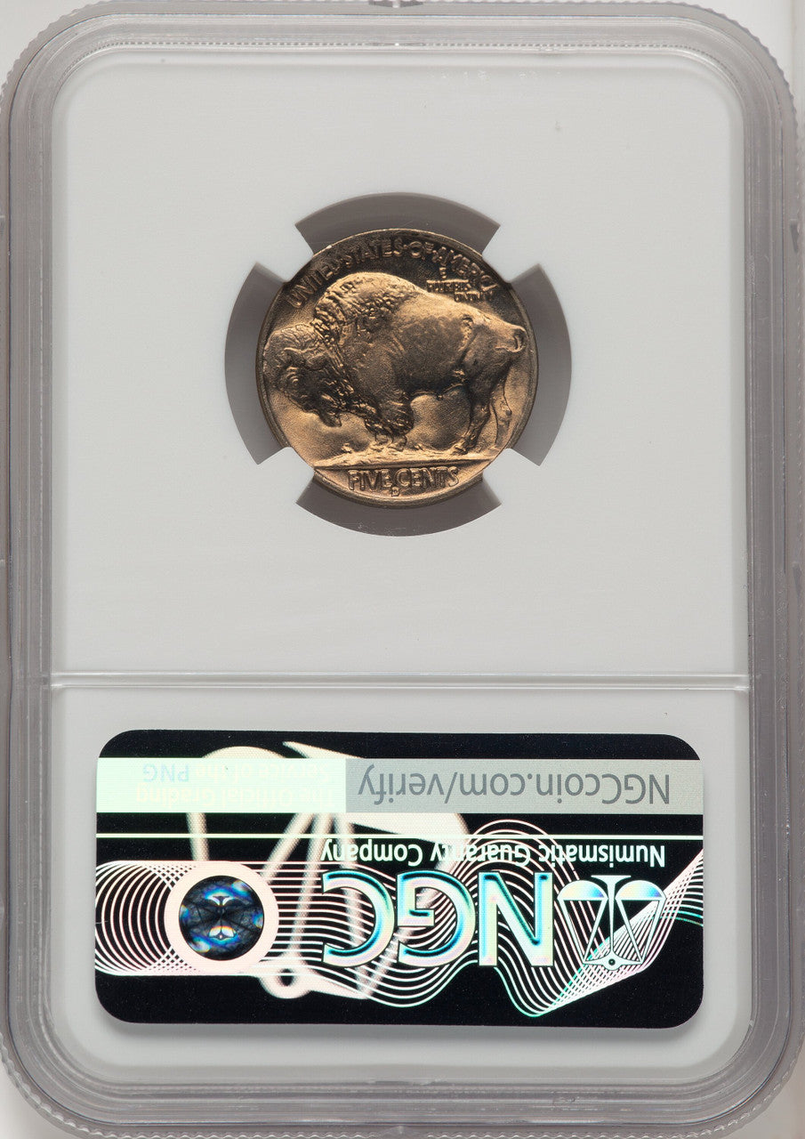 1937-D 5C Buffalo Nickel NGC MS67 (772810004)