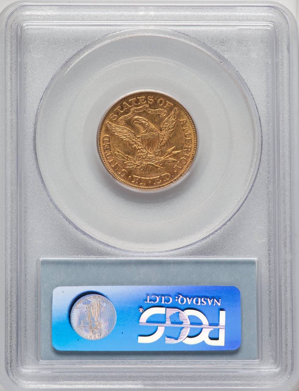 1879 $5 Liberty Half Eagle PCGS MS62