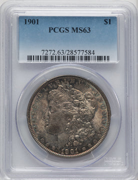1901 Morgan Dollar PCGS MS63