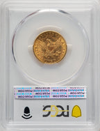 1897-S $5 Liberty Half Eagle PCGS MS62