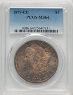 1879-CC Morgan Dollar PCGS MS64
