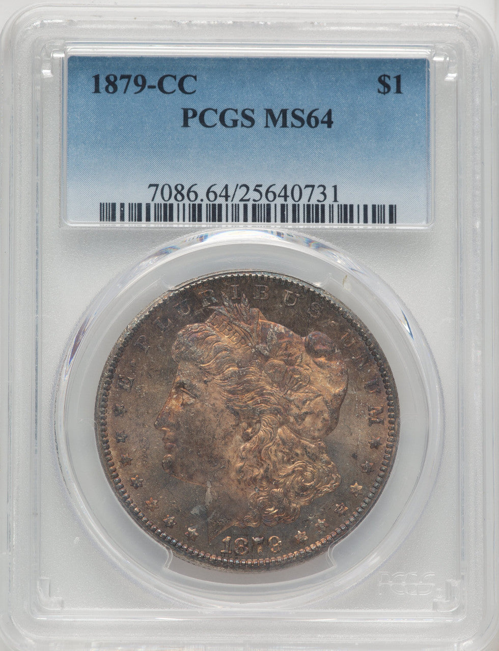 1879-CC Morgan Dollar PCGS MS64