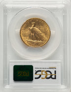 1910 $10 Blue Gradient Indian Eagle PCGS MS62