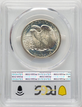 1939 50C CAC Walking Liberty Half Dollar PCGS MS68+