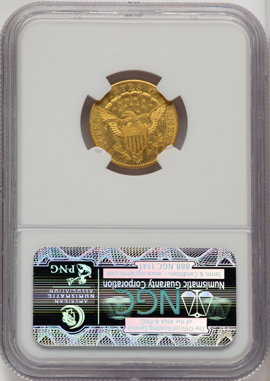 1807 $2.50 BD-1 R.3 Early Quarter Eagle NGC MS63