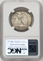 1917-S 50C OBVERSE Walking Liberty Half Dollar NGC MS65