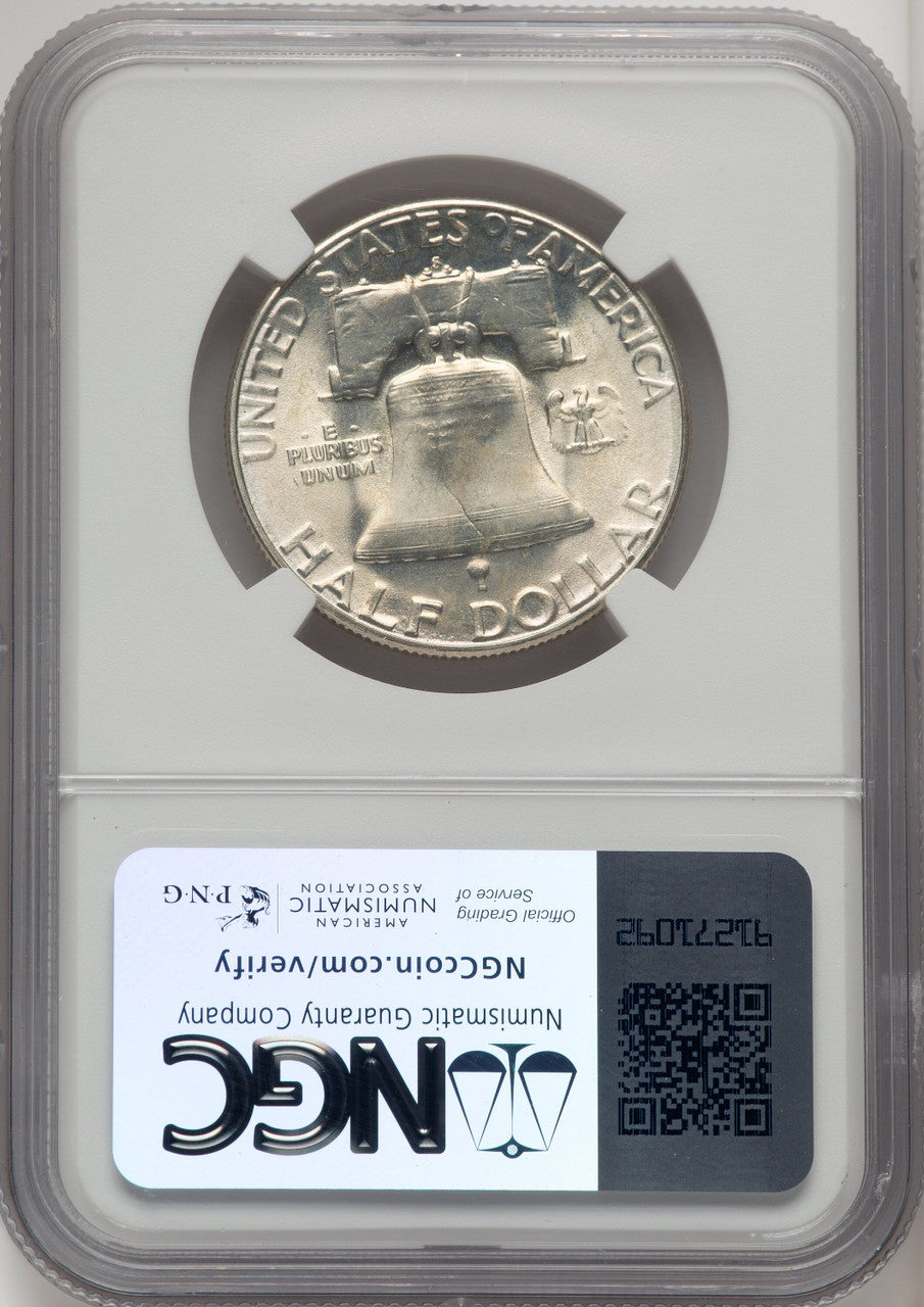 1954-S 50C FL Franklin Half Dollar NGC MS66 (772146004)