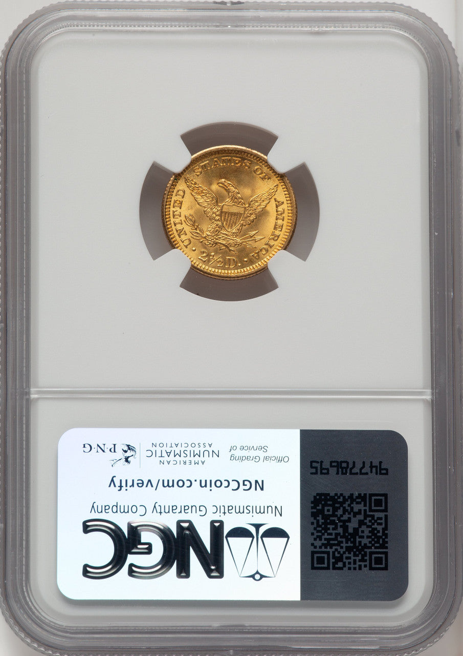 1904 $2.50 Liberty Quarter Eagle NGC MS66 (773047003)