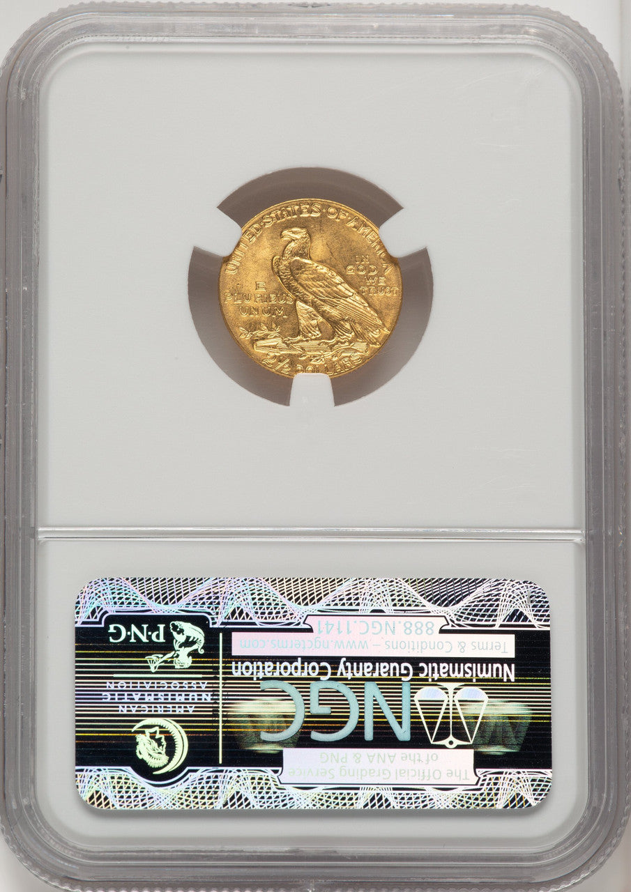 1908 $2.50 Indian Quarter Eagle NGC MS64 (772304027)