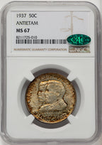 1937 50C Antietam CAC Commemorative Silver NGC MS67 (771946012)