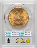 1901 $20 Liberty Double Eagle PCGS MS64+