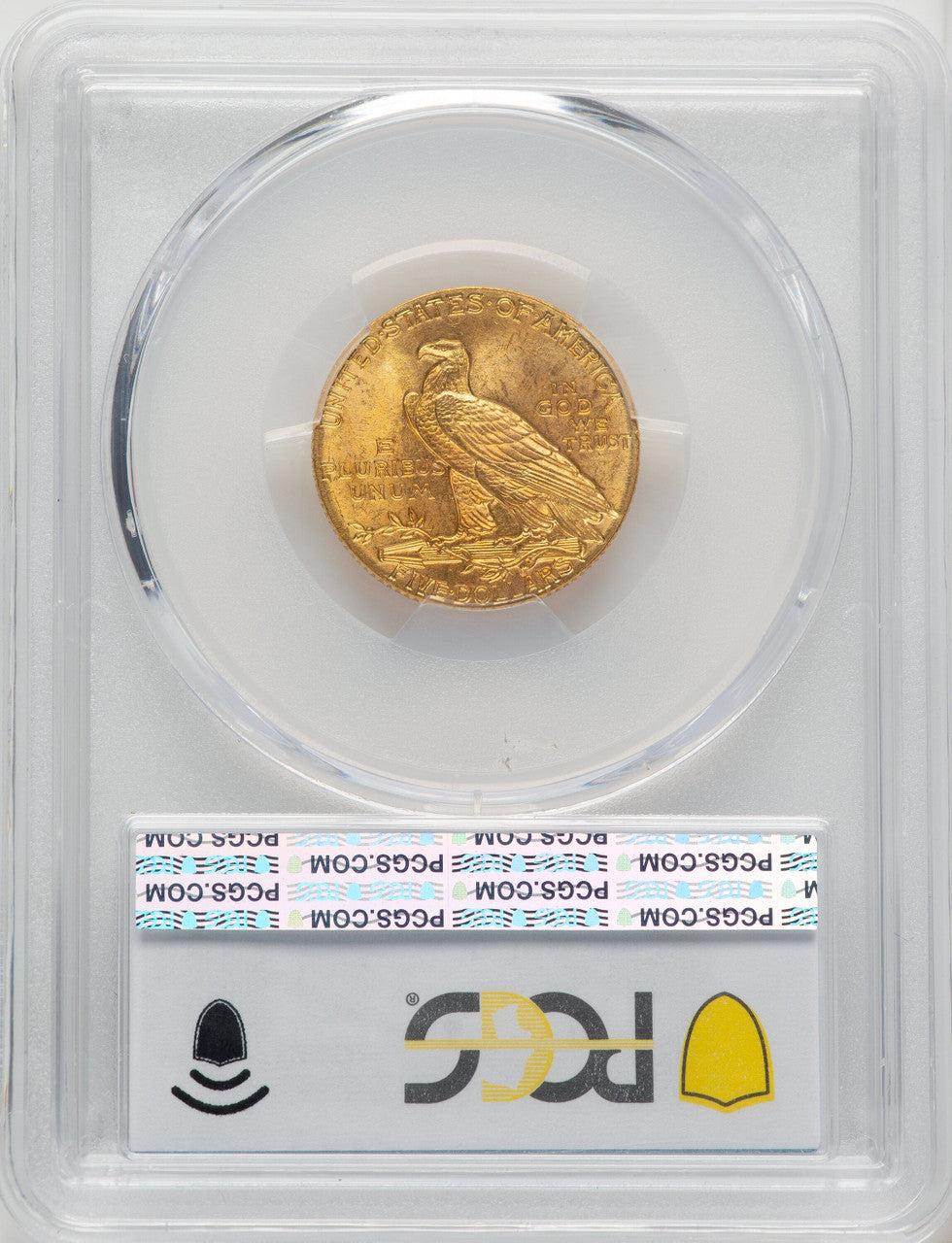1908 $5 Indian Indian Half Eagle PCGS MS66 (772994002)