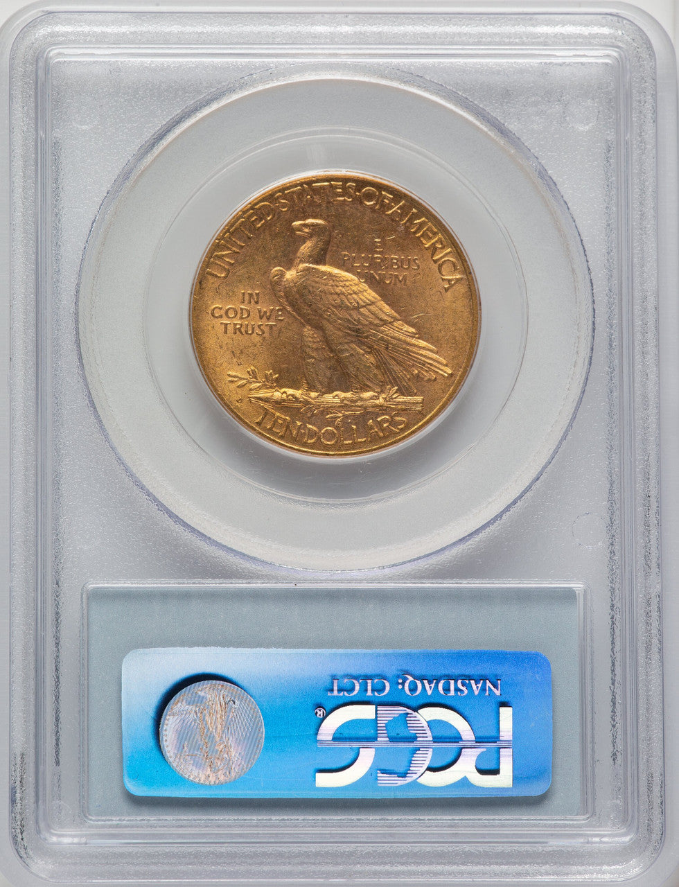 1911-D $10 Indian Eagle PCGS MS62