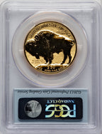 2013-W $50 One-Ounce Gold Buffalo Reverse Proof First Strike PCGS PR70 (772895001)