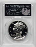 2018-W Palladium Eagle 1 oz FDI Thomas Cleveland PCGS PR70