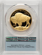 2019-W $50 One-Ounce American Buffalo .9999 Fine Gold FS Bison Label PCGS PR70