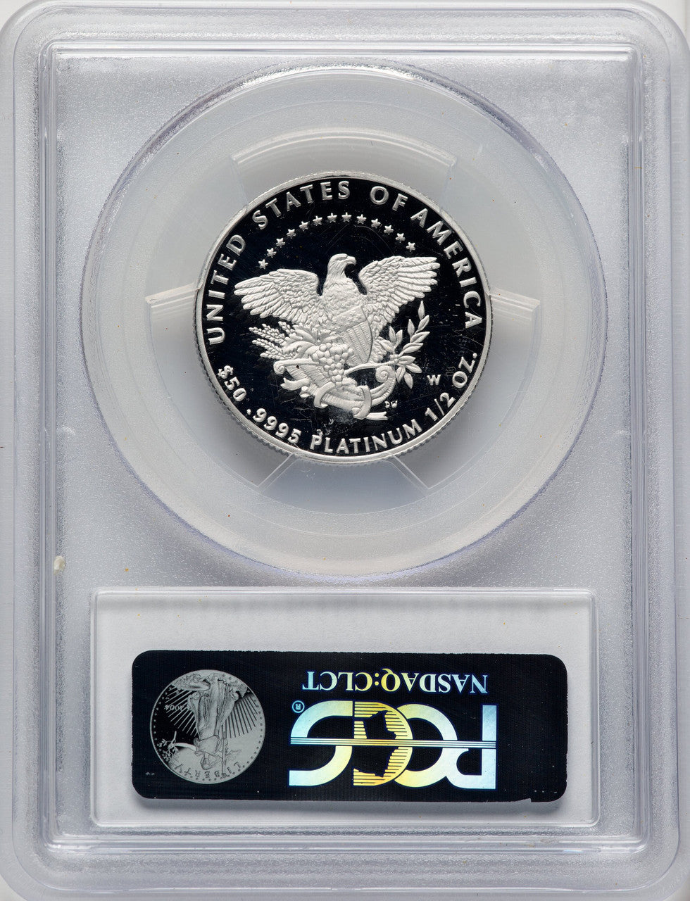 2005-W $50 Platinum Eagle Statue of Liberty PCGS PR70