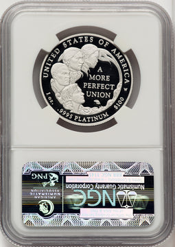 2009-W $100 One-Ounce Platinum Eagle First Strike ER Blue NGC PF70 (773263007)