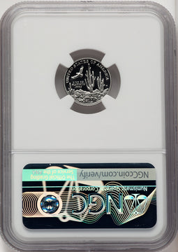 2001-W 1/10 oz Platinum Eagle NGC PF70
