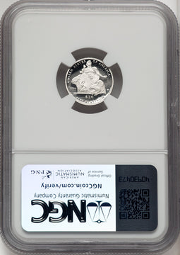 2004-W P$10 Tenth-Ounce Platinum Eagle Brown Label NGC PF70 (769030014)