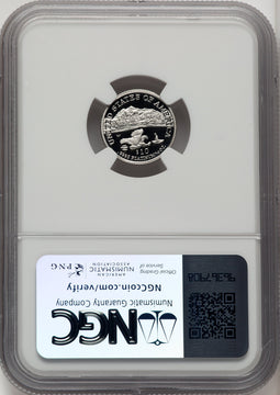 2002-W $10 Tenth-Ounce Platinum Eagle Brown Label NGC PF70
