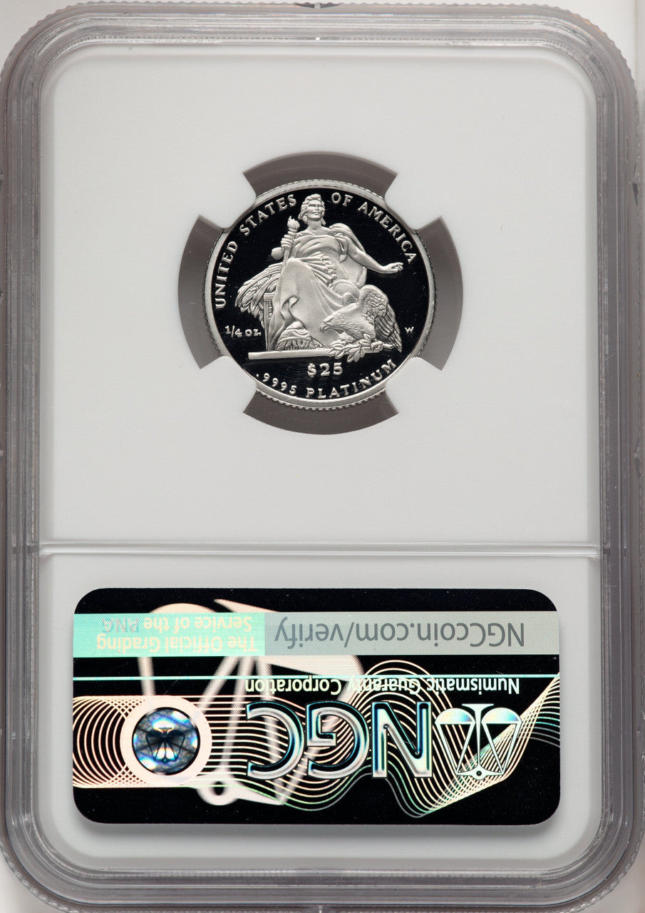 2004-W 1/4 oz Platinum Eagle NGC PF70 Don Everhart