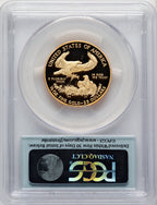2013-W $25 Half-Ounce Gold Eagle First Strike FS Flag PCGS PR70