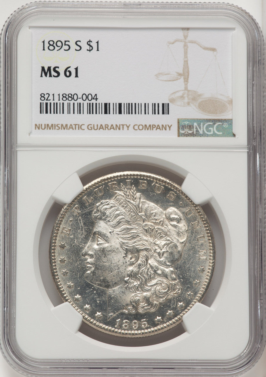 1895-S Morgan Dollar NGC MS61