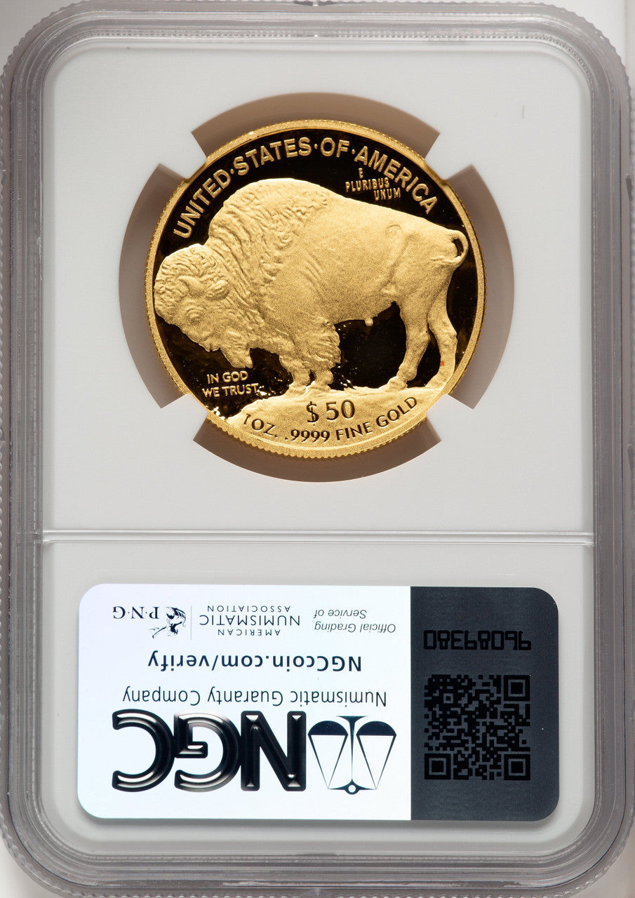 2010-W 1 Oz Gold Buffalo NGC PF70 Mike Castle