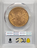 1876-S $20 Liberty Double Eagle PCGS MS61 (518431046)