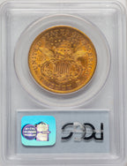 1869-S $20 Liberty Double Eagle PCGS MS61