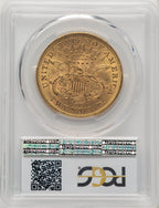 1874 $20 Liberty Double Eagle PCGS MS61 (771831017)