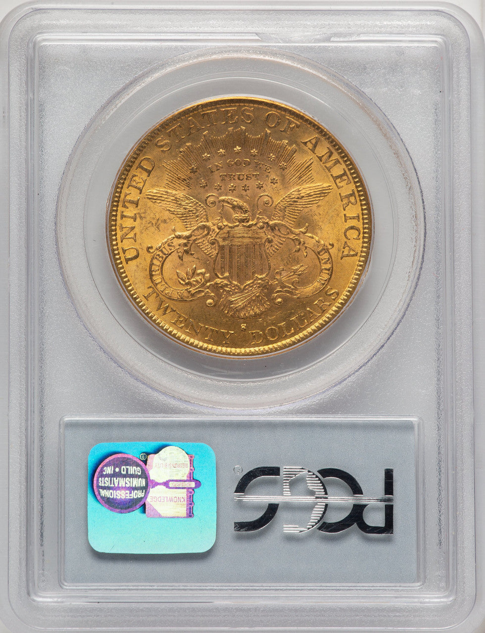 1891-S $20 Liberty Double Eagle PCGS MS63 (506895054)