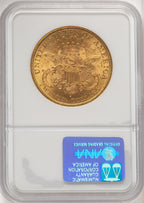 1892-S $20 Liberty Double Eagle NGC MS63