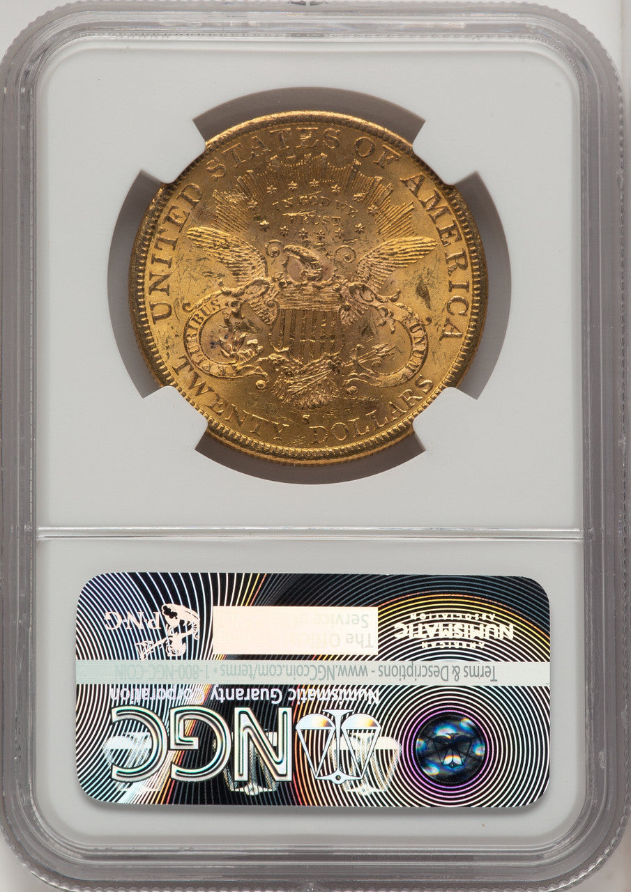 1892-S $20 Liberty Double Eagle NGC MS63 (506895045)