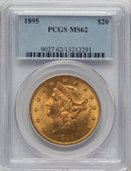 1895 $20 Liberty Double Eagle PCGS MS62 (505886119)