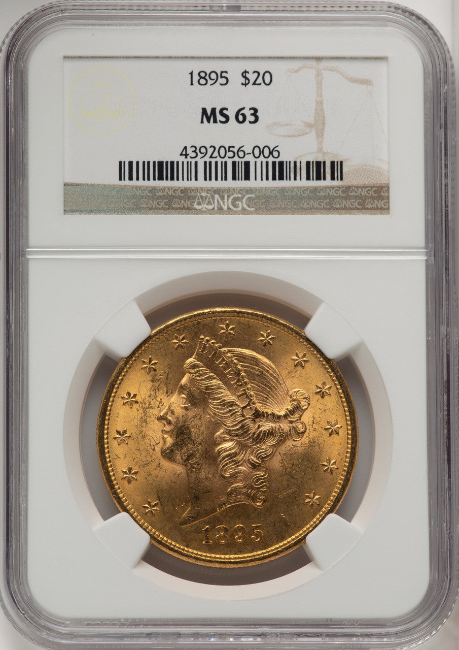 1895 $20 Liberty Double Eagle NGC MS63 (505886132)