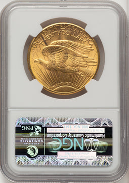 1915-S $20 Saint-Gaudens Double Eagle NGC MS62 (505886100)