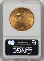 1911-S $20 Saint-Gaudens Double Eagle NGC MS63