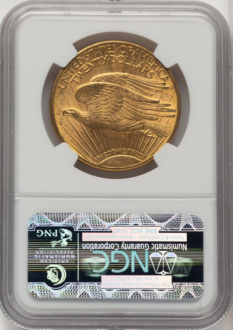 1913-D $20 Saint-Gaudens Double Eagle NGC MS63 (505886019)