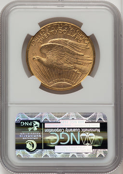 1913-D $20 Saint-Gaudens Double Eagle NGC MS63 (505886020)
