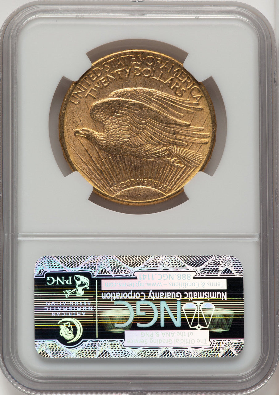 1913-D $20 Saint-Gaudens Double Eagle NGC MS63 (505886020)