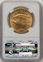 1914-D $20 Saint-Gaudens Double Eagle NGC MS63