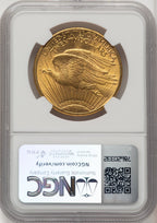 1914-S $20 Saint-Gaudens Double Eagle NGC MS62 (572258046)